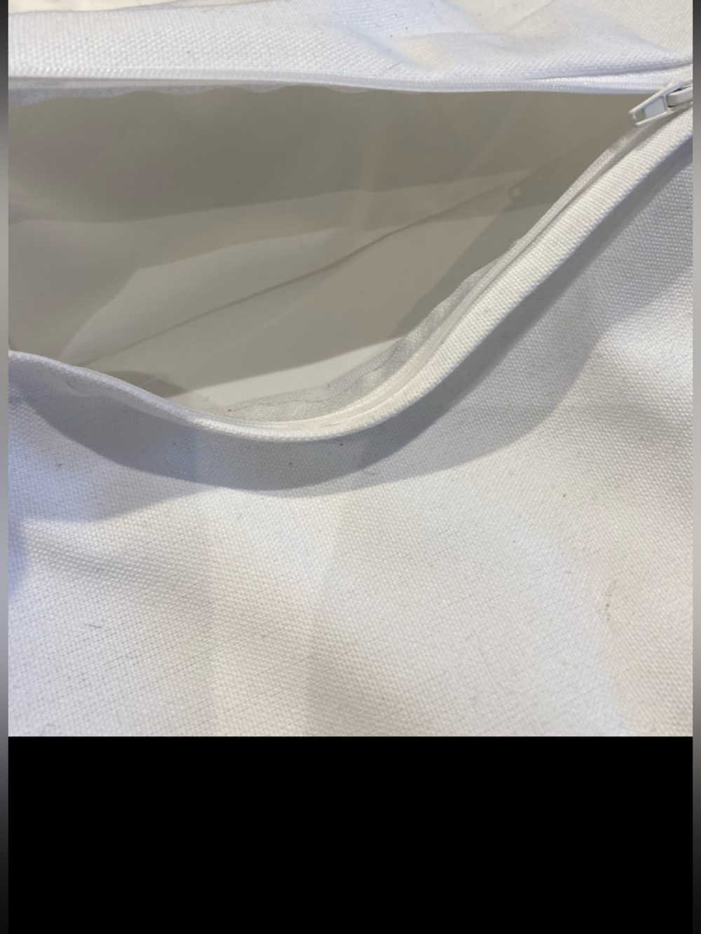 IKEA white furry Pillowcase - Picture 7 of 8
